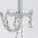 Traditional Crystal 15'' Sconce in Polished Chrome - Additional View (1033-CH-CL-S)