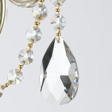 Traditional Crystal 15'' Sconce in Polished Brass - Additional View (1033-PB-CL-S)