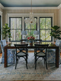 Traditional Crystal 26'' Chandelier in Polished Brass - Lifestyle View (1138-PB-CL-S)