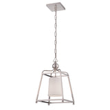 Sylvan 11.5'' Pendant in Polished Nickel - Front View (2240-PN)