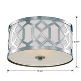 Jennings 16.25'' Flush Mount - Dimensions Diagram (2263-PN)