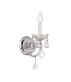 Imperial 4.75'' Sconce in Polished Chrome - Front View (3221-CH-CL-S)