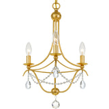Metro 15.5'' Chandelier in Antique Gold - Additional View (413-GA-CL-MWP)
