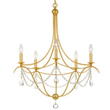 Metro 27.5'' Chandelier in Antique Gold - Additional View (415-GA-CL-MWP)