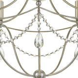 Metro 27.5'' Chandelier in Antique Silver - Additional View (415-SA-CL-MWP)