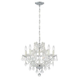 Maria Theresa 20'' Chandelier in Polished Chrome - Additional View (4405-CH-CL-SAQ)