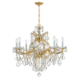 Maria Theresa 28'' Chandelier in Gold - Additional View (4409-GD-CL-S)