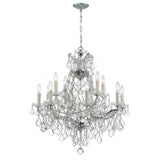 Maria Theresa 28'' Chandelier in Polished Chrome - Additional View (4412-CH-CL-I)