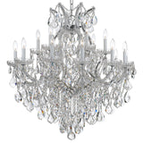 Maria Theresa 38'' Chandelier in Polished Chrome - Additional View (4418-CH-CL-I)