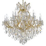 Maria Theresa 38'' Chandelier in Gold - Additional View (4418-GD-CL-SAQ)