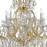 Maria Theresa 38'' Chandelier in Gold - Additional View (4418-GD-CL-SAQ)