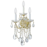 Maria Theresa 11'' Sconce in Gold - Additional View (4423-GD-CL-SAQ)