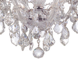 Maria Theresa 13.5'' Semi Flush Mount in Polished Chrome - Additional View (4430-CH-CL-SAQ)