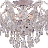 Maria Theresa 19'' Semi Flush Mount in Polished Chrome - Additional View (4437-CH-CL-SAQ)