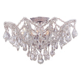 Maria Theresa 19'' Semi Flush Mount in Polished Chrome - Additional View (4437-CH-CL-S)