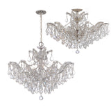 Maria Theresa 29'' Chandelier in Polished Chrome - Additional View (4439-CH-CL-SAQ)