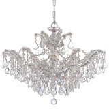Maria Theresa 29'' Chandelier in Polished Chrome - Additional View (4439-CH-CL-SAQ)
