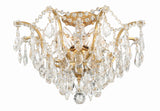 Filmore 19'' Semi Flush Mount in Antique Gold - Additional View (4457-GA-CL-SAQ)