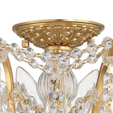 Filmore 19'' Semi Flush Mount in Antique Gold - Additional View (4457-GA-CL-SAQ)