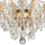 Filmore 19'' Semi Flush Mount in Antique Gold - Additional View (4457-GA-CL-SAQ)