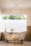 Maria Theresa 20'' Chandelier in Gold - Lifestyle View (4476-GD-CL-S)