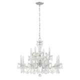 Maria Theresa 29'' Chandelier in Polished Chrome - Additional View (4479-CH-CL-SAQ)
