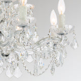Maria Theresa 29'' Chandelier in Polished Chrome - Additional View (4479-CH-CL-SAQ)