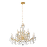 Maria Theresa 29'' Chandelier in Gold - Additional View (4479-GD-CL-SAQ)