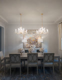 Maria Theresa 29'' Chandelier in Gold - Lifestyle View (4479-GD-CL-S)