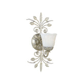 Primrose 8'' Sconce in Silver Leaf - Front View (4741-SL)