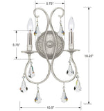 Ashton 10.5'' Sconce - Dimensions Diagram (5012-OS-CL-S)