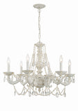 Paris Market 28'' Chandelier in Antique White - Additional View (5026-AW-CL-SAQ)
