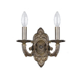 Paris Market 10'' Sconce in Venetian Bronze - Front View (5122-VB)