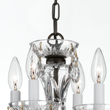 Welton 11'' Chandelier in English Bronze - Additional View (5534-EB-CL-SAQ)