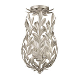 Broche 9.5'' Semi Flush Mount in Antique Silver - Additional View (563-SA_CEILING)