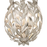 Broche 9.5'' Semi Flush Mount in Antique Silver - Additional View (563-SA_CEILING)