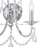 Othello 14'' Sconce in Polished Chrome - Additional View (6822-CH-CL-S)