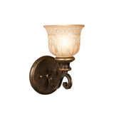 Norwalk 6.25'' Sconce in Bronze Umber - Front View (7401-BU)