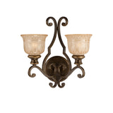 Norwalk 16'' Sconce in Bronze Umber - Front View (7402-BU)