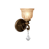 Norwalk 6.5'' Sconce in Bronze Umber - Front View (7501-BU-CL-MWP)