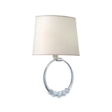 Mirage 10'' Sconce in Polished Nickel - Front View (8001-PN)