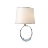 Mirage 10'' Sconce in Polished Nickel - Front View (8001-PN)