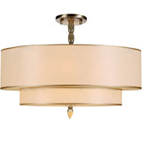 Luxo 26'' Chandelier in Antique Brass - Additional View (9507-AB)