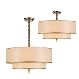 Luxo 26'' Chandelier in Antique Brass - Additional View (9507-AB)