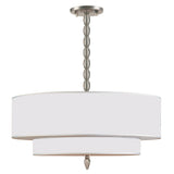 Luxo 26'' Chandelier in Satin Nickel - Additional View (9507-SN)