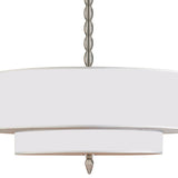 Luxo 26'' Chandelier in Satin Nickel - Additional View (9507-SN)