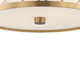 Anniversary 13.5'' Flush Mount in Vibrant Gold - Additional View (ANN-2105-VG)