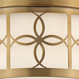 Anniversary 13.5'' Flush Mount in Vibrant Gold - Additional View (ANN-2105-VG)