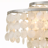 Brielle 30'' Linear Oval Chandelier in Antique Silver - Additional View (BRI-3009-SA)