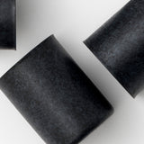 Glacier 14'' Outdoor Post - Black Charcoal Finish Detail (GLA-9709-WT-BC)
